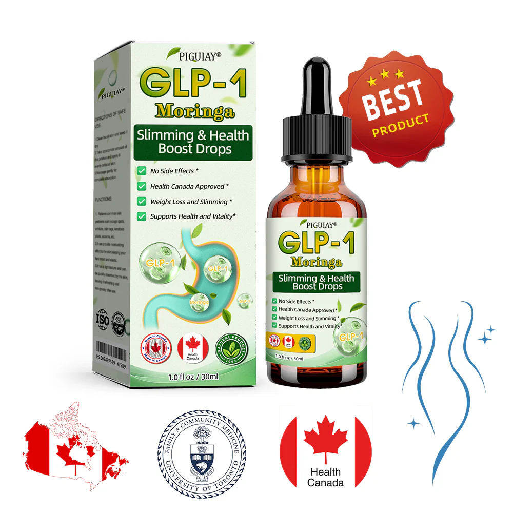 Piguiay® GLP-1 Moringa Slimming & Health Boost Drops(Food-grade fat burner - Developed by experts in secretology and metabolism)👨‍⚕️