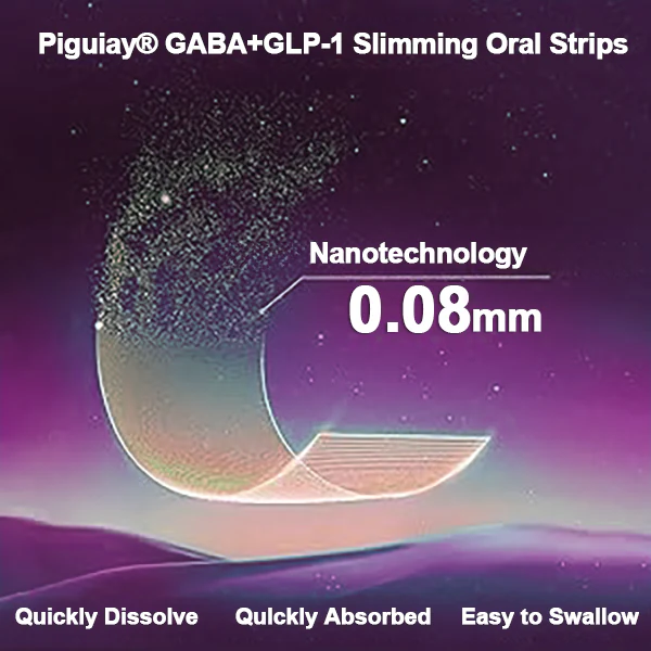 [See results in 7 days]Piguiay® GABA+GLP-1 Slimming Oral Strips🔥(Dissolves in 5 seconds, quick effect, long-lasting, effective against diabetes, insomnia, obesity and cardiovascular disease)🔥