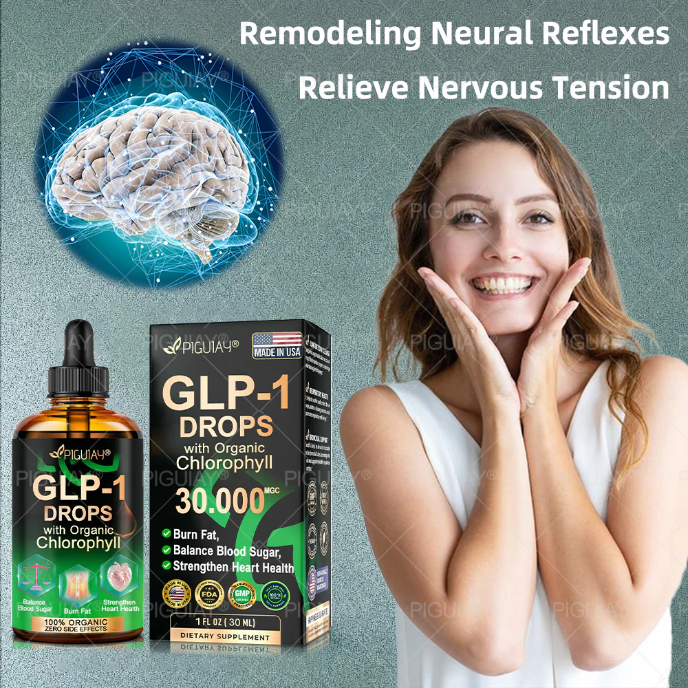 Piguiay® GLP-1 Chlorophyll Fat Burn & Sugar Control Drops( 👨‍⚕️Food-grade fat burner – Developed by The Obesity Society)🎁