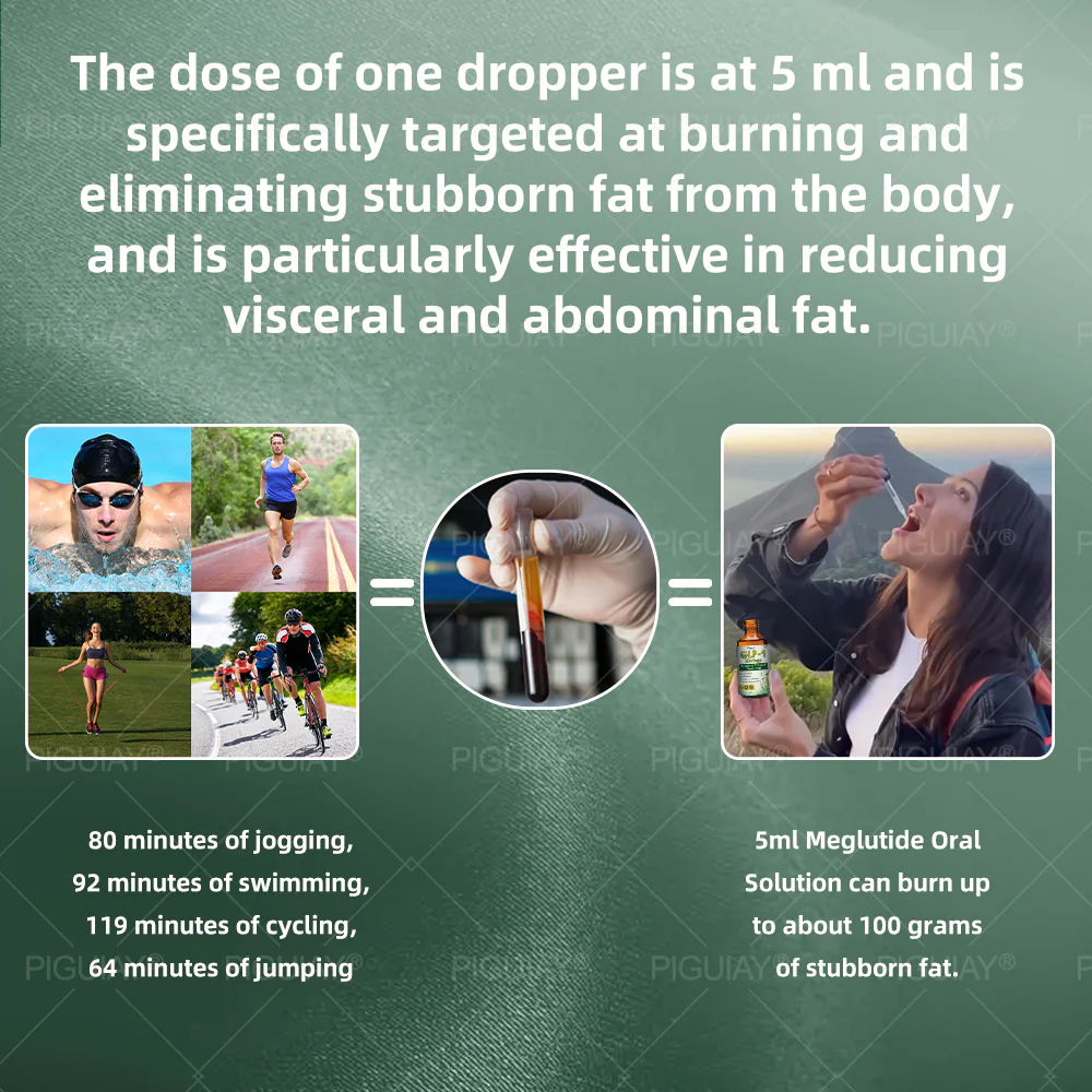 Piguiay® GLP-1 Chlorophyll Fat Burn & Sugar Control Drops( 👨‍⚕️Food-grade fat burner – Developed by The Obesity Society)🎁