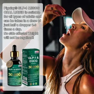 Piguiay® GLP-1 & EGCG Slimming & Health Boost Drops🏆🏆( Food-grade fat burner – Developed by The Obesity Society)🎁