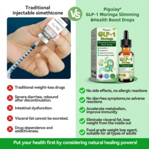 Piguiay® GLP-1 Moringa Slimming & Health Boost Drops(Food-grade fat burner - Developed by experts in secretology and metabolism)🌞