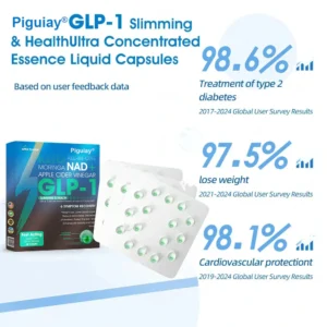 [Official Authorized Store] Piguiay® GLP-1 Slimming & Health Ultra Concentrated Essence Liquid Pearls - NAD+ Moringa & ACV & Keto BHB (✔️speedy, long-lasting, addressing diabetes, obesity, and cardiovascular diseases) - Developed by the Obesity Society🎁