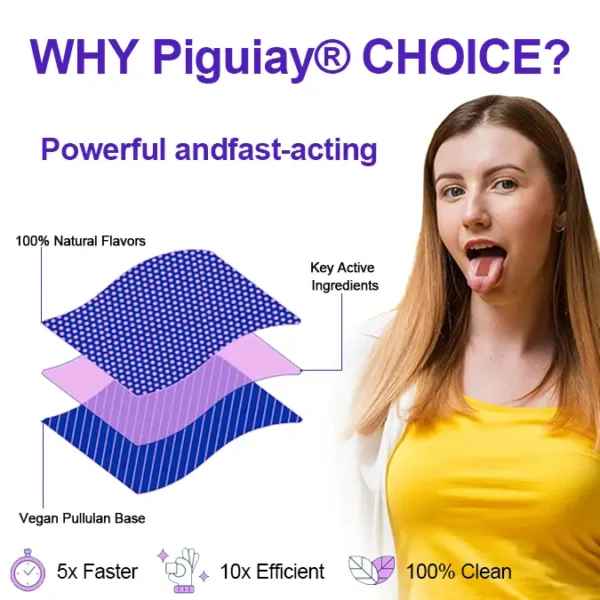 [See results in 7 days]Piguiay® GABA+GLP-1 Slimming Oral Strips🔥(Dissolves in 5 seconds, quick effect, long-lasting, effective against diabetes, insomnia, obesity and cardiovascular disease)🔥