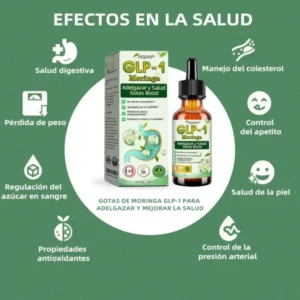 Piguiay® GLP-1 Gotas saludables adelgazantes de Moringa (Quemador de grasa de grado alimenticio – Desarrollado por expertos en secretología y metabolismo) 🎁