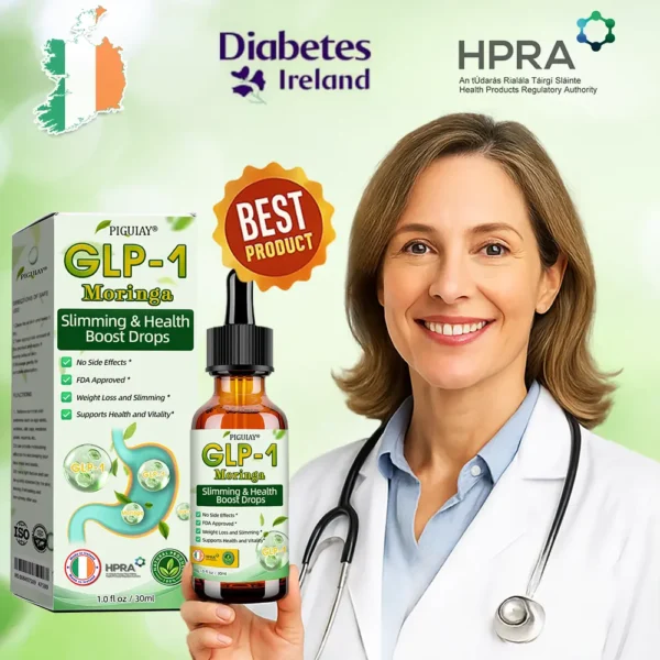 Piguiay® GLP-1 Moringa Slimming & Health Boost Drops(💛Food-grade fat burner - Developed by The Obesity Society)💛