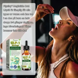 Piguiay® GLP-1 Moringa Viktminskning Hälsoboost Droppar(Livsmedelsgodkänd fettförbrännare – Utvecklad av experter inom sekretologi och metabolism)🇸🇪