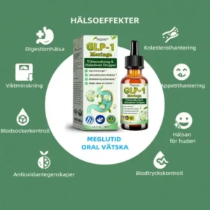 Piguiay® GLP-1 Moringa Viktminskning Hälsoboost Droppar(Livsmedelsgodkänd fettförbrännare – Utvecklad av experter inom sekretologi och metabolism)🇸🇪