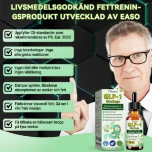Piguiay® GLP-1 Moringa Viktminskning Hälsoboost Droppar(Livsmedelsgodkänd fettförbrännare – Utvecklad av experter inom sekretologi och metabolism)🇸🇪