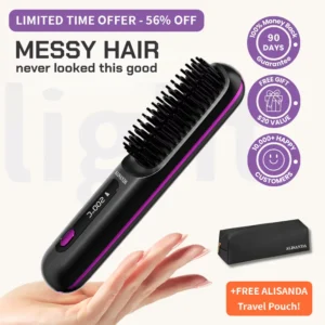 Alisanda™ IntelliBrush Hair Straightener