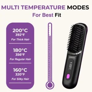 Alisanda™ IntelliBrush Hair Straightener