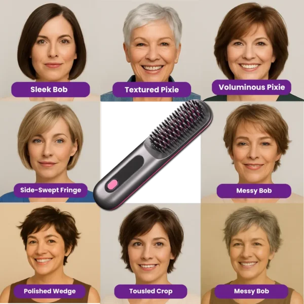 Alisanda™ IntelliBrush Hair Straightener