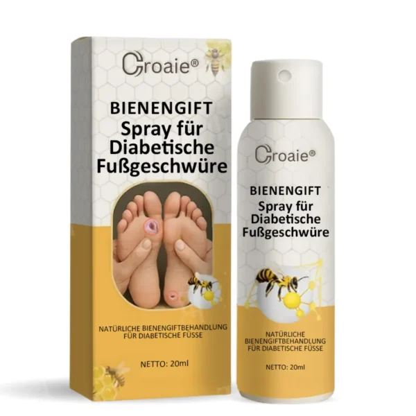 Croaie® Bienengift Spray für Diabetische Fußgeschwüre✔𝐬𝐢𝐜𝐡𝐭𝐛𝐚𝐫𝐞 𝐕𝐞𝐫𝐛𝐞𝐬𝐬𝐞𝐫𝐮𝐧𝐠 𝐢𝐧 𝟐-𝟑 𝐖𝐨𝐜𝐡𝐞𝐧✔