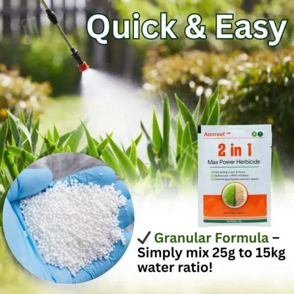 Official Store:Aonreef™ 2 in 1 Max Power Herbicide - 6-Hour Action – No more waiting