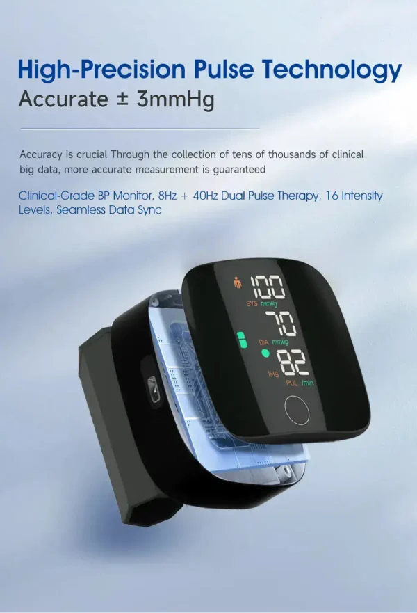 Skip the Pills. Start Healing Naturally. Comauo® Dual Pulse Monitor — Where Precision Meets Arterial Restoration.