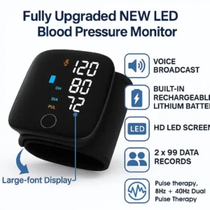 Skip the Pills. Start Healing Naturally. Comauo® Dual Pulse Monitor — Where Precision Meets Arterial Restoration.