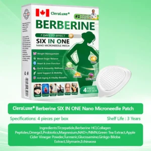 𝑪𝒍𝒆𝒓𝒂𝑳𝒖𝒙𝒆® 𝑩𝒆𝒓𝑏𝘦𝘳𝑖𝗇𝒆 𝟔-𝗶𝙣-𝟏 𝑁𝑎𝑛𝑜 𝘔𝘪𝘤𝘳𝘰𝘯𝘦𝘦𝘥𝘭𝘦 𝖯𝚊𝗍𝖼𝗁