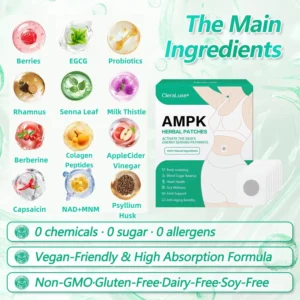 CleraLuxe® AMPK Metabolic Activating Patches