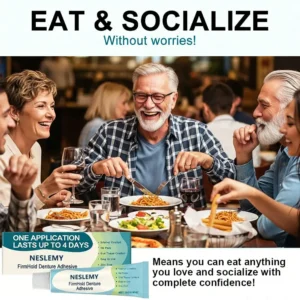 NESLEMY® FirmHold Denture Adhesive