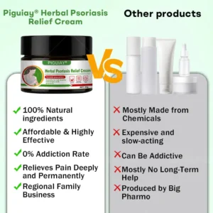 Piguiay® Herbal Psoriasis Relief Cream