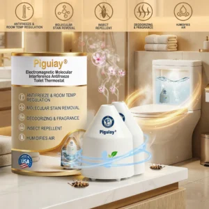 Piguiay® pro Magnetic Field Molecular Interference Antifreeze Toilet Thermostat (Supports deodorization, stain removal, insect repellent, and room temperature control)