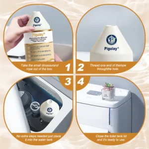 Piguiay® pro Magnetic Field Molecular Interference Antifreeze Toilet Thermostat (Supports deodorization, stain removal, insect repellent, and room temperature control)