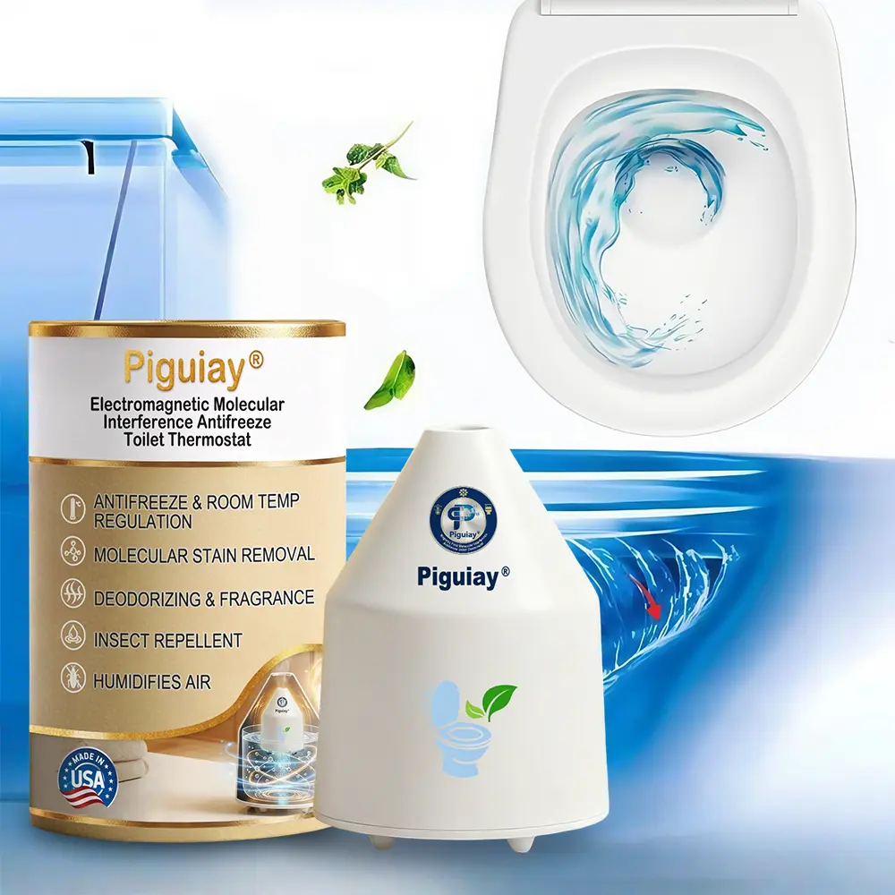 Piguiay® pro Magnetic Field Molecular Interference Antifreeze Toilet Thermostat (Supports deodorization, stain removal, insect repellent, and room temperature control)