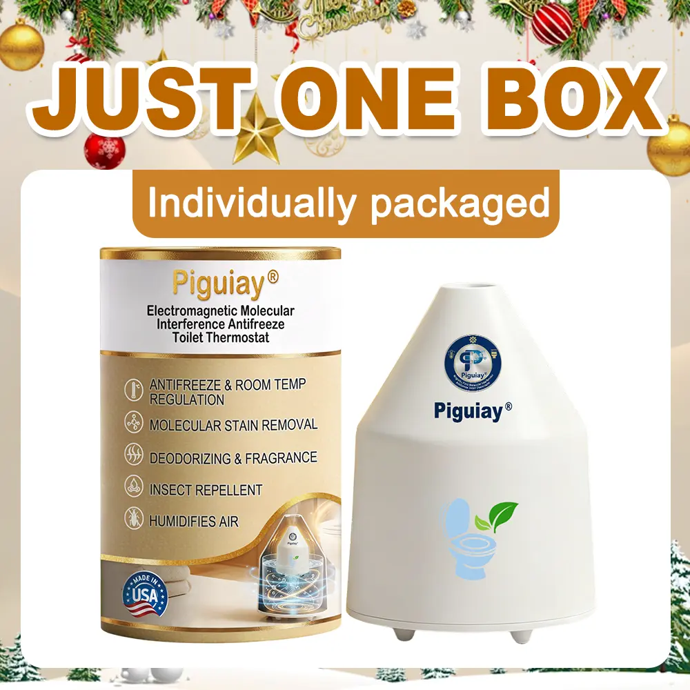 Piguiay® pro Magnetic Field Molecular Interference Antifreeze Toilet Thermostat (Supports deodorization, stain removal, insect repellent, and room temperature control)