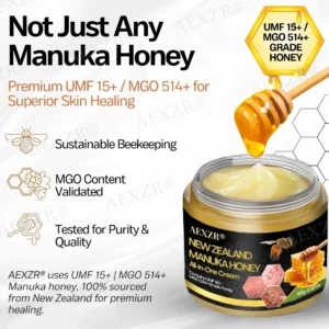 AEXZR® New Zealand Manuka Honey All-in-One Cream