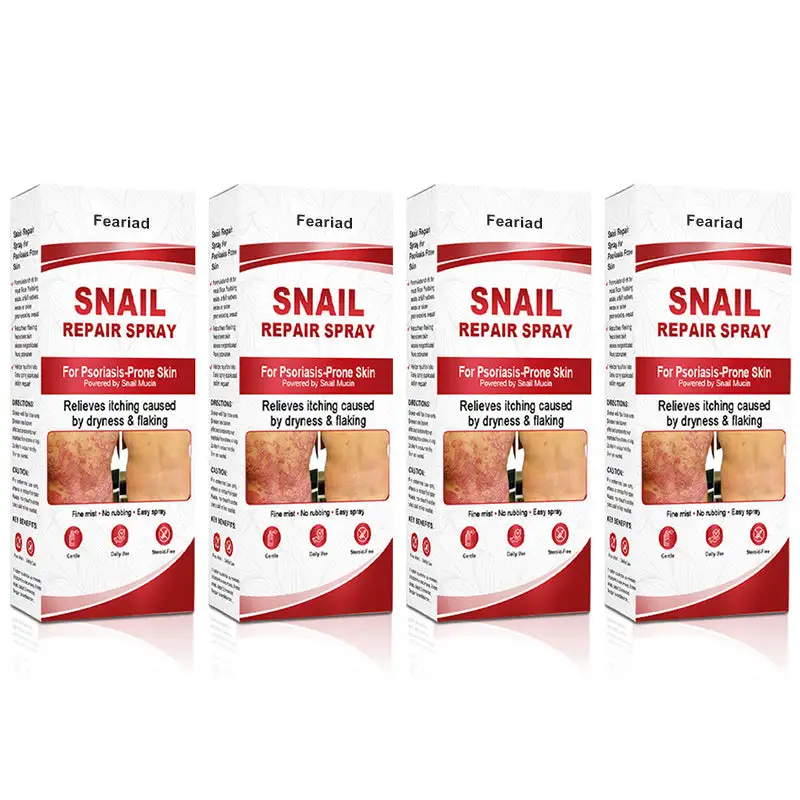 Feariad Snail Repair Spray for Itchy, Flaky Psoriasis Skin