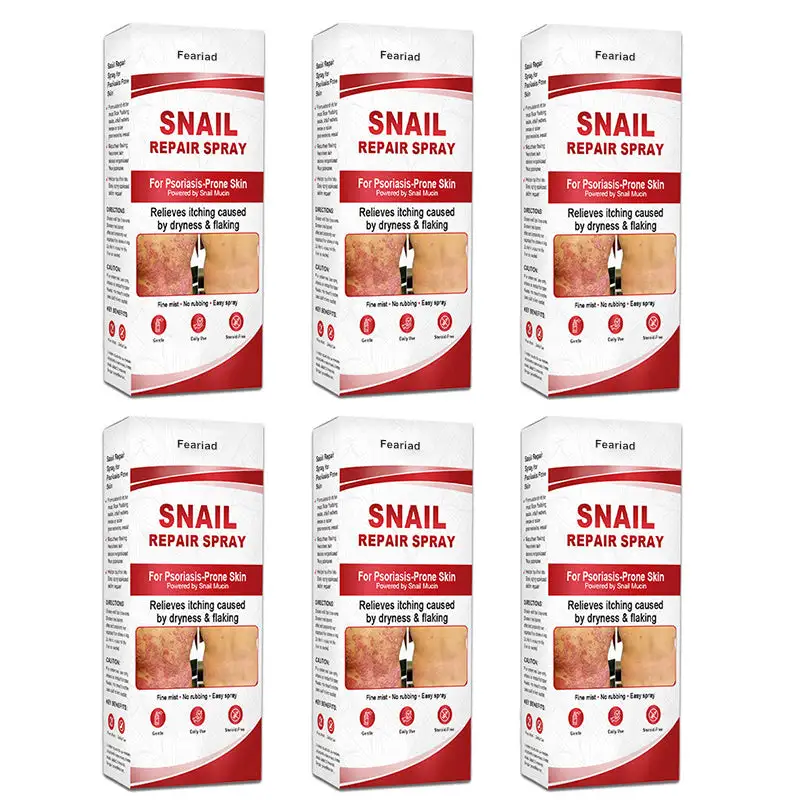 Feariad Snail Repair Spray for Itchy, Flaky Psoriasis Skin