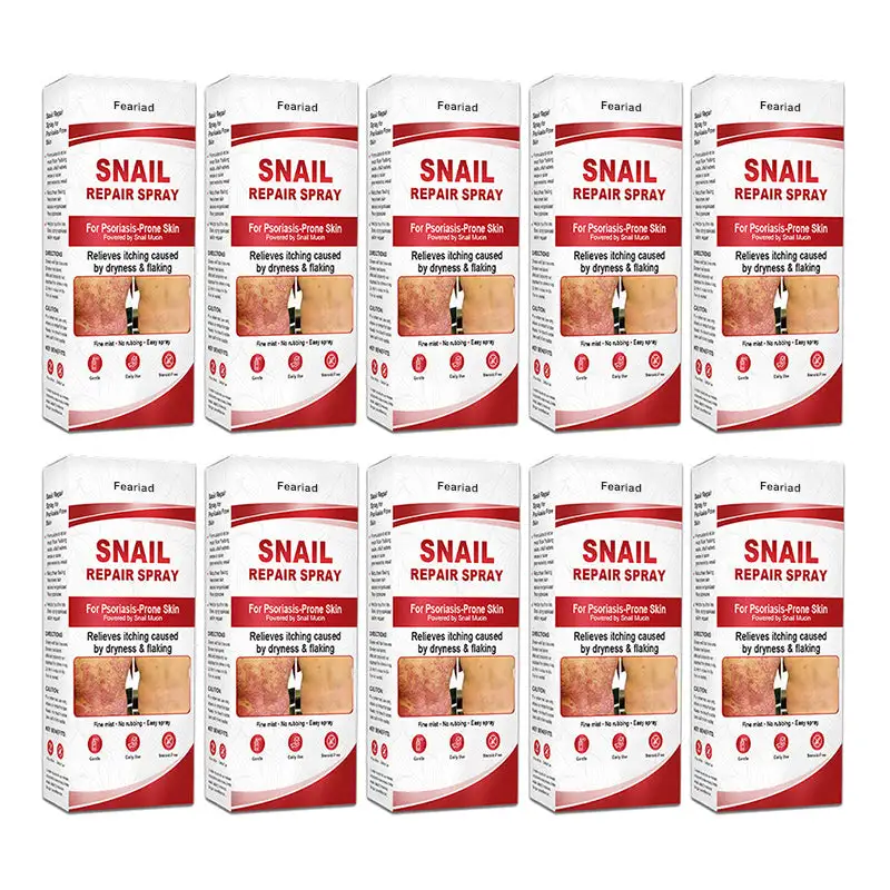 Feariad Snail Repair Spray for Itchy, Flaky Psoriasis Skin