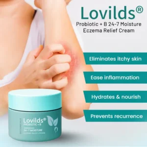 Lovilds® Probiotic + B 24-7 Moisture Eczema Relief Cream