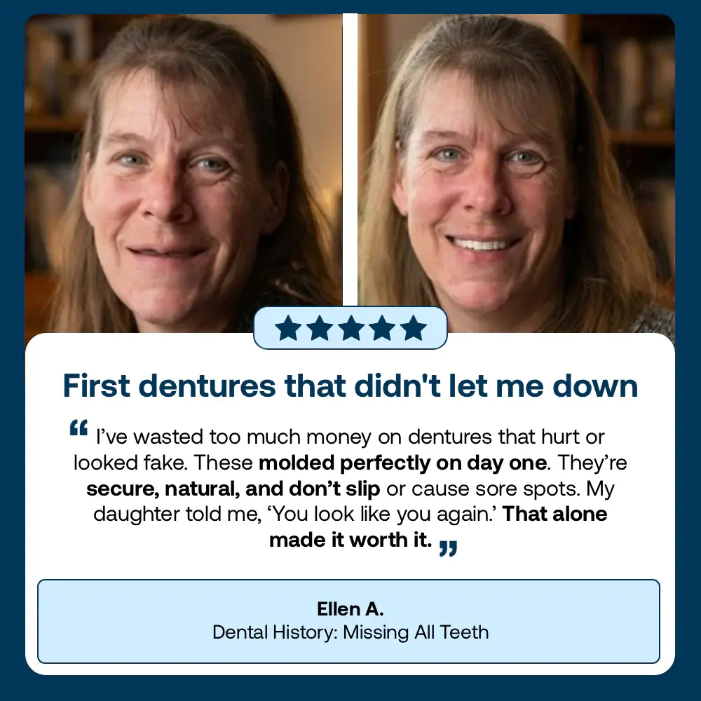 Omoeon™ Medical Full Denture with Strong Suctiond