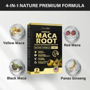 Oveallgo® Maca Root HARDER Performance Ampoules