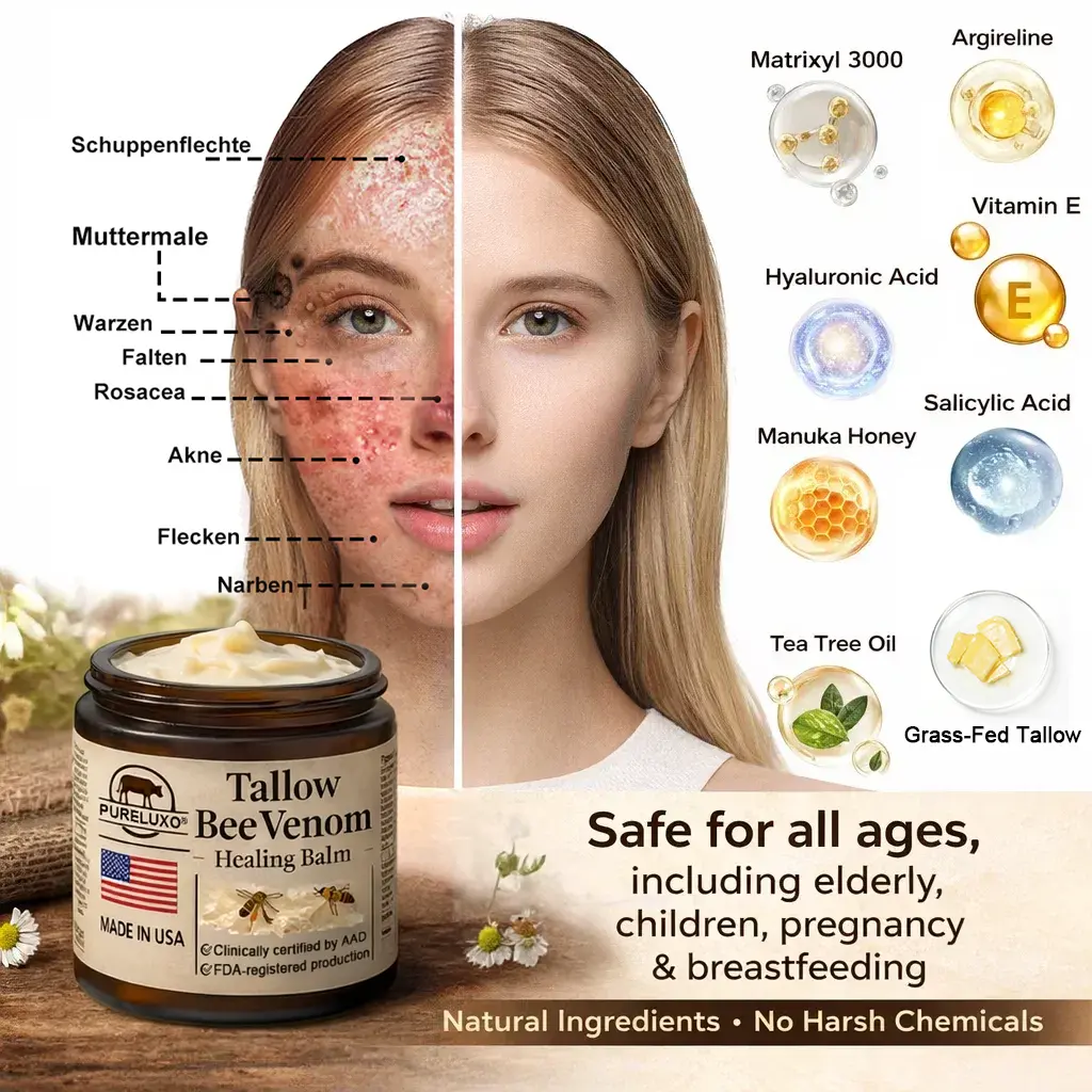 Pureluxo® Tallow Bee Venom Healing Balm