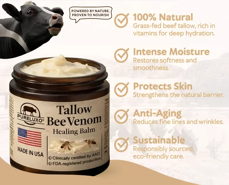 Pureluxo® Tallow Bee Venom Healing Balm