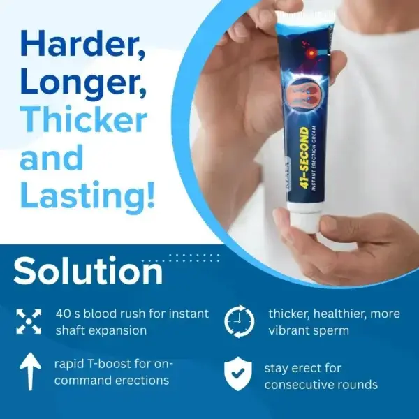 RZXEA™ 41-Second Instant Erection Cream