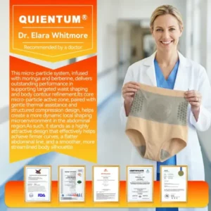 𝐐𝐔𝑰𝑬𝐍𝐓𝐔𝐌® 2026 NEW RELEASE Moringa & Berberine 4-In-1 Micro-Particle Sculpting & Fat-Burn Shorts