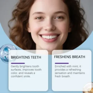 Feimuko Tooth Defense Serum with Nano Hydroxyapatite for Teeth Whitening and Deep Cleaning