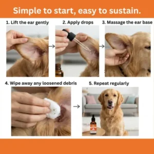 RZXEA™ Pet Hypochlorous Ear Relief Drops