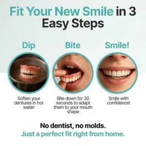 🦷 HazyGalaxy™ Custom-Fit Dentures ⏰ ENDS TODAY 70% OFF | Smile with Confidence