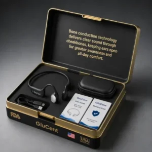 GluCent® Bone Conduction Hearing Headphones 2026