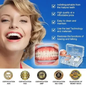 DarkFairy Custom-Fit Suction Dentures