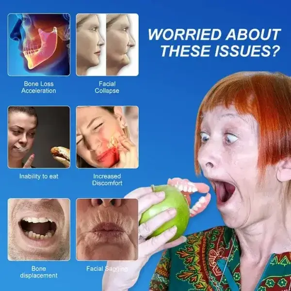 DarkFairy Custom-Fit Suction Dentures