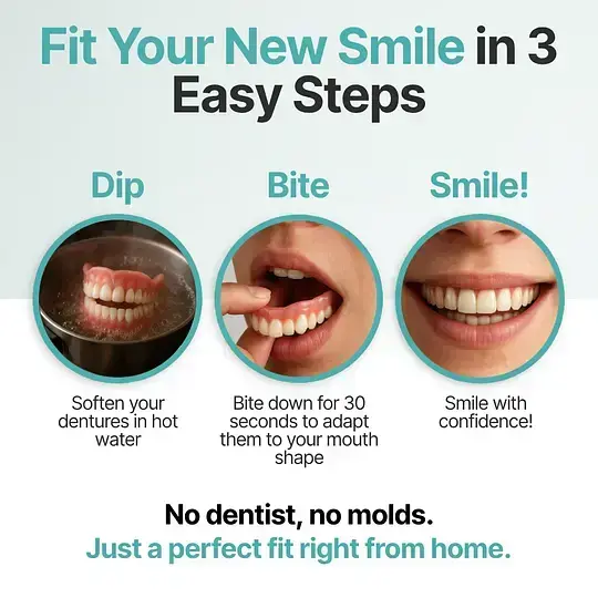 Heaceitr™ Full Denture with Strong Suction