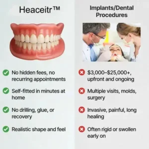 Heaceitr™ Full Denture with Strong Suction